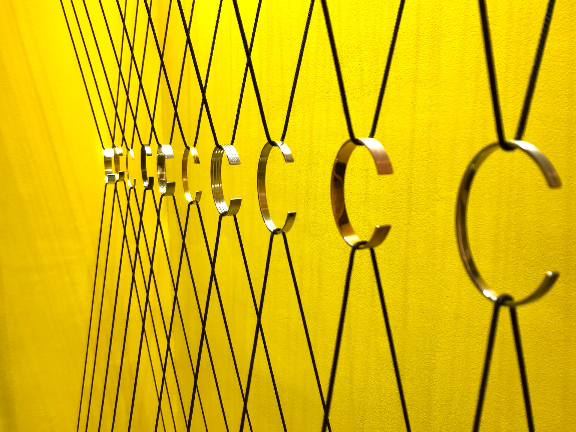 Vitrines pour Le Gramme