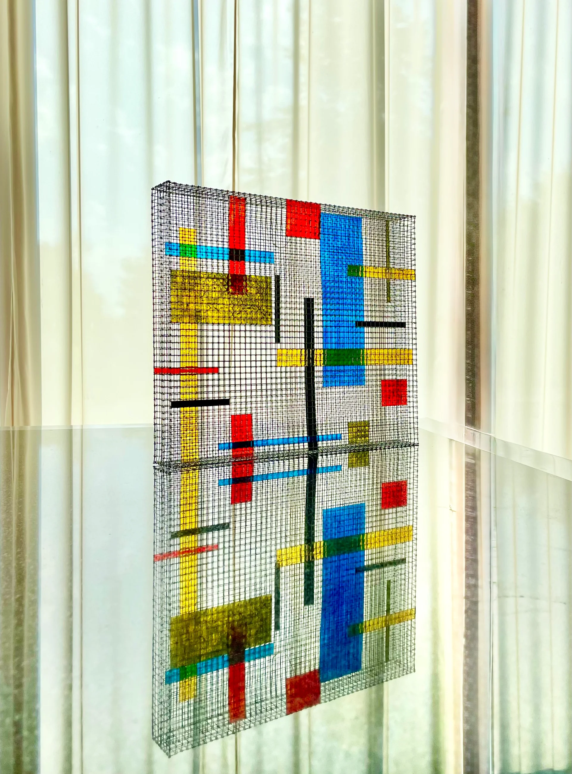 Lines — Sculpture murale réversible