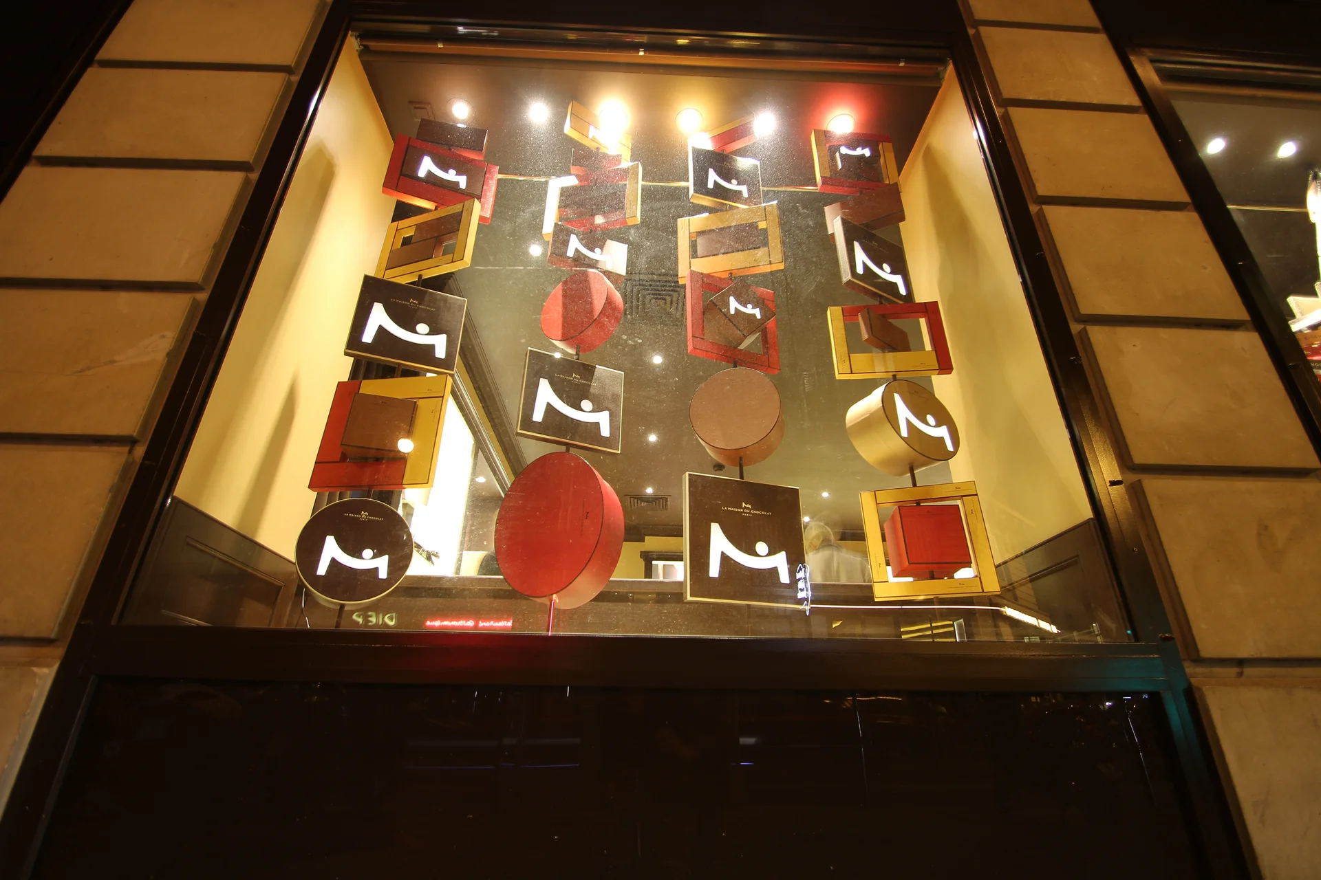 Vitrines La Maison du Chocolat